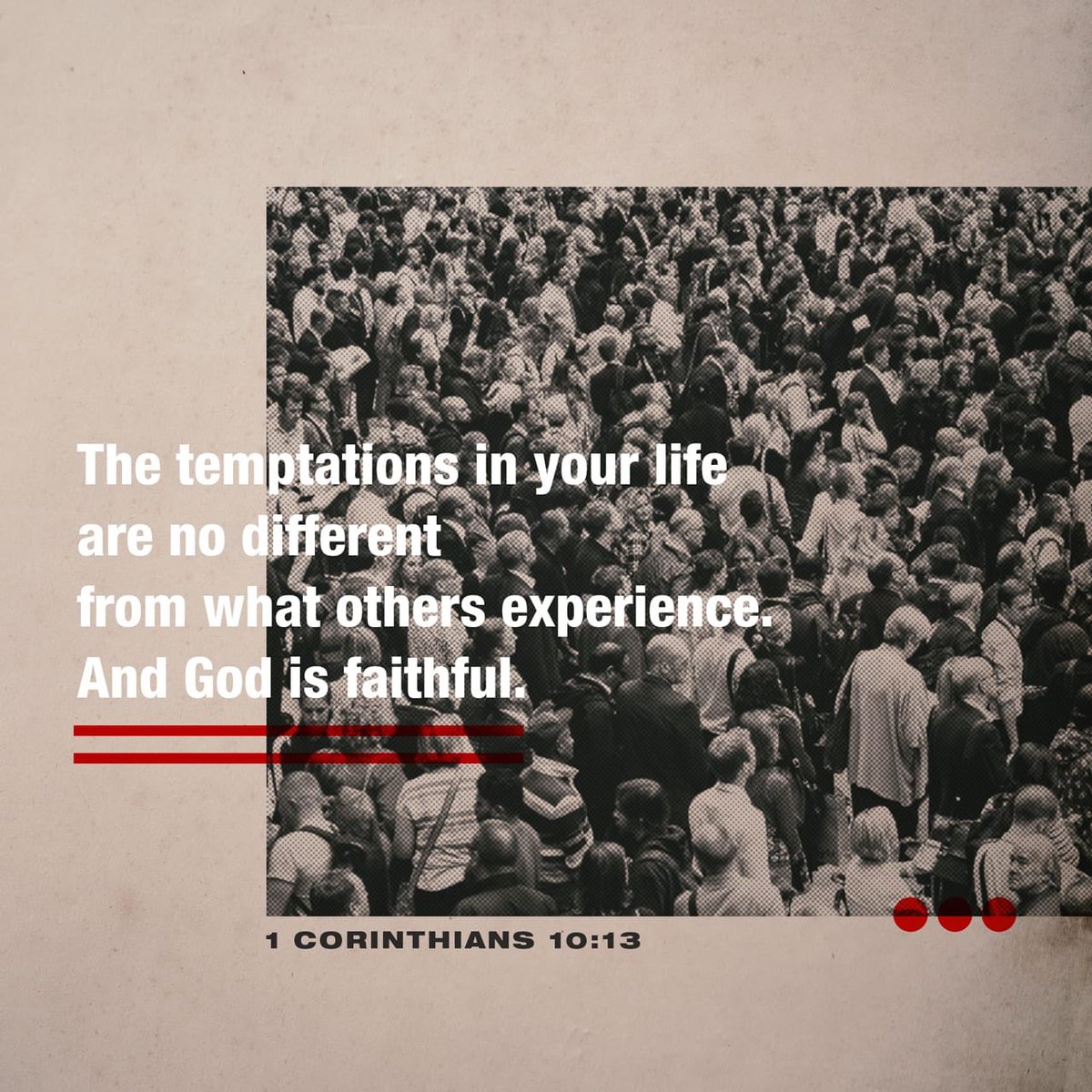 WBFNation's tweet image. Good Monday to you! Know that God is faithful &amp;amp; will bring you out of #every situation! 
What you’re experiencing is #notunique... 
go thru so you can help someone else! #walkbyfaith  bible.com/1/1co.10.13.kjv