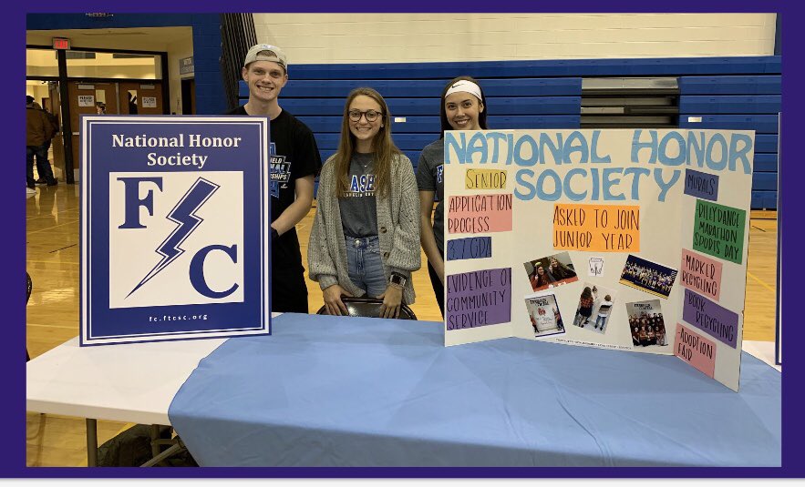 FlashesNHS's tweet photo. We would like to recognize our #NHS Seniors by highlighting the committees they worked on this year.  Today is our Open House Committee who helped represented our group at the annual FC #openhouse  @FCHSPrincipal @FTCSC @nhs_njhs #BloodDonation https://t.co/TcsWTKCCdn