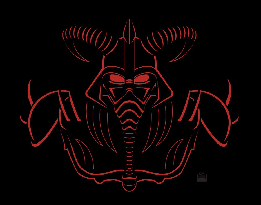 TheKingEvRock's tweet photo. So I’ve merged Vaders and Dooms... whom should I merge next? #prowrestling #grapplergraphics https://t.co/oqZKFUXY9n