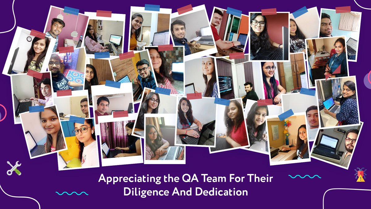 infospec_india's tweet photo. “Quality is not an act, it is a habit.”— Aristotle
SPEC INDIA acknowledges the team for delivering bug and defect free solutions, while ensuring utmost quality and security.
#LifeAtSPEC #NewNormal #QATeam #SPECalites #COVID19 #workfromhome https://t.co/ytMznbjnNo