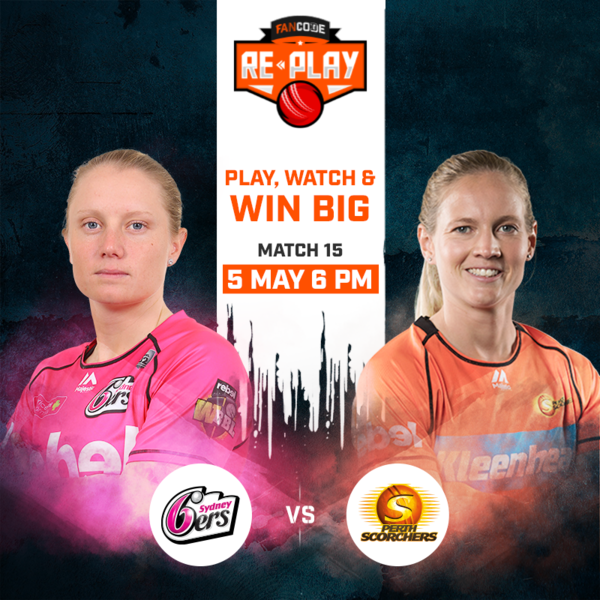 FanCode's tweet photo. Next Re-Play match will see yet again two WBBL teams in it! Get ready with your team to Play, Watch & Win BIG!
Click here to find out the next two clues: https://t.co/HhUZ2EuTkW
#FanCodeRePlay #FanCode #FCRePlay #NowPlayOnRePlay https://t.co/CaA7XIYlub