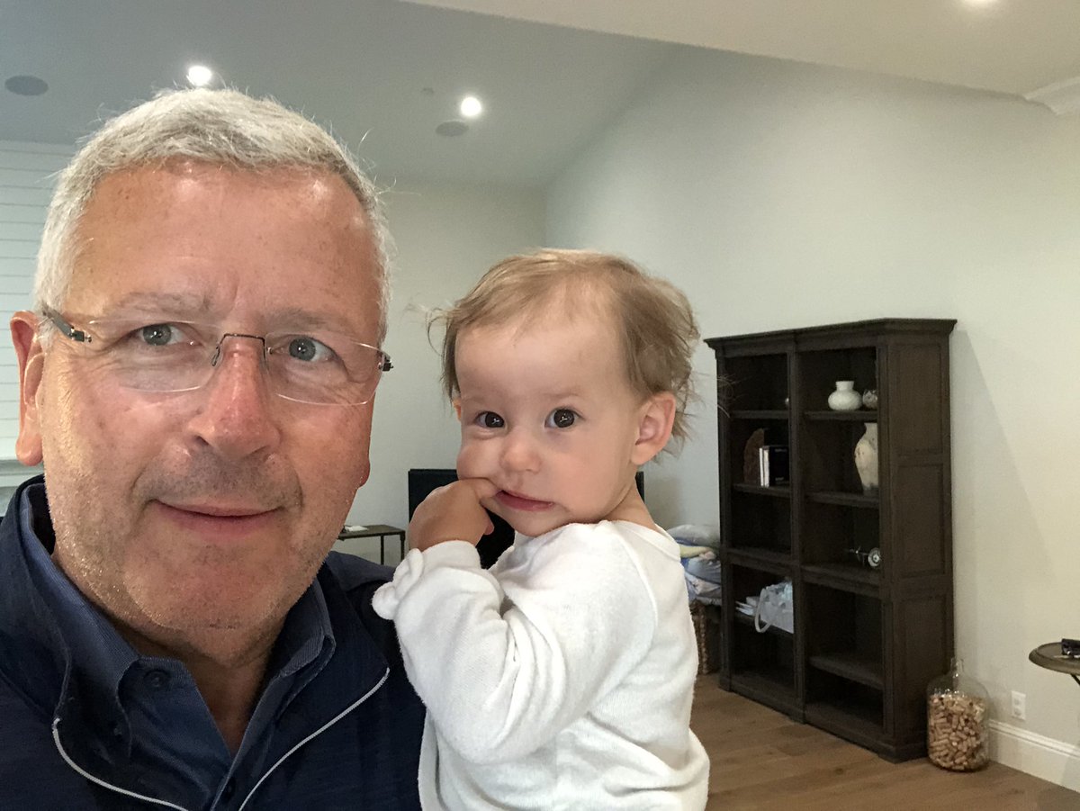 Joseph_DeSimone's tweet photo. My second granddaughter, Gemma Rae DeSimone, turns one year old today!  Gemma makes us all so happy, she’s adorable, funny, inquisitive, loves pillow fights and already knows how to blow out a candle (almost)!  Happy birthday Gemma Rae! https://t.co/lRbbvjBKu3