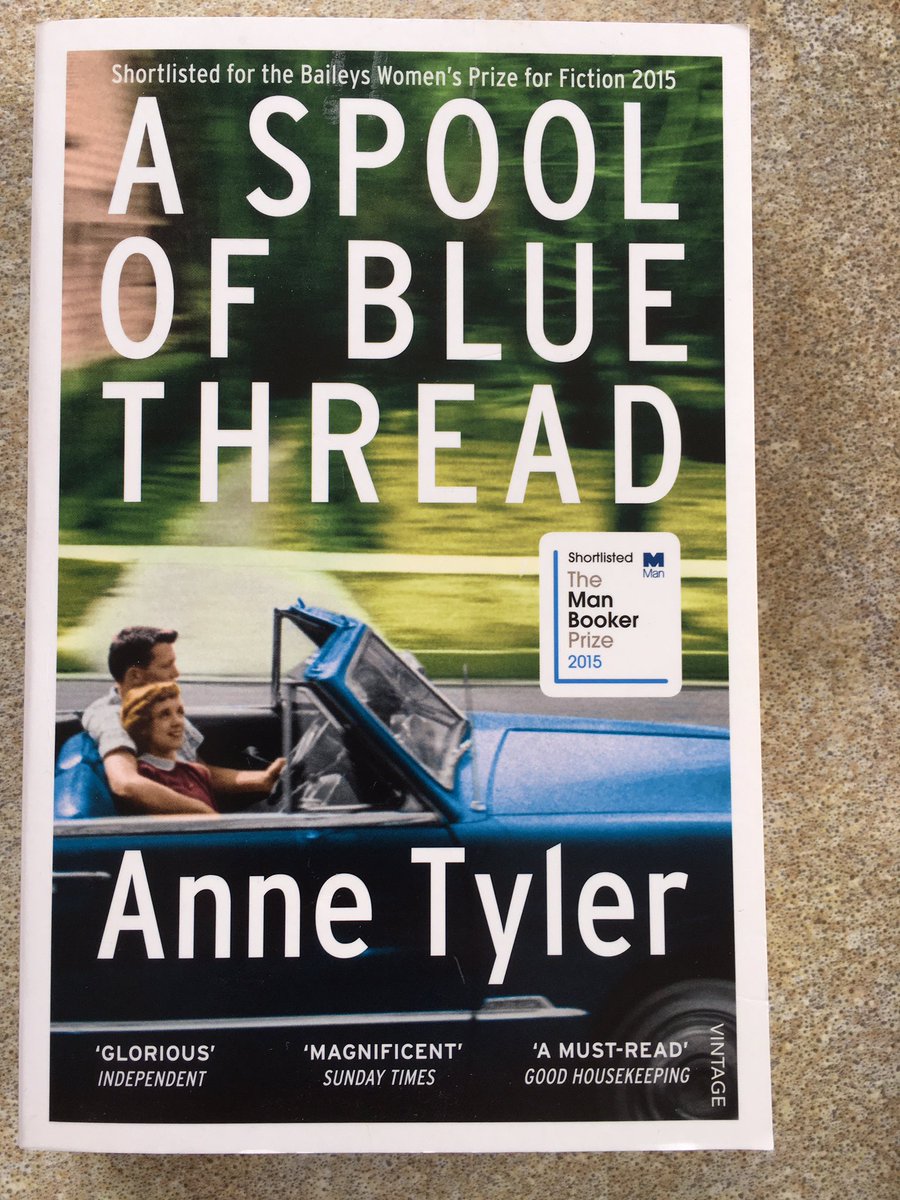 Anthea_Dickson's tweet photo. I'm sharing #MyThreeBooks!
My childhood favourite is #TheFolkoftheFarawayTree by @EnidBlyton.
Currently reading #TheLabyrinthoftheSpirits by @CarlosRuizZafó.
Looking forward to #ASpoolofBlueThread by @AnneTyler
Love to know what @JoyOfTheSNP & @marieSNP three books are..? https://t.co/OuQY9oEzT9