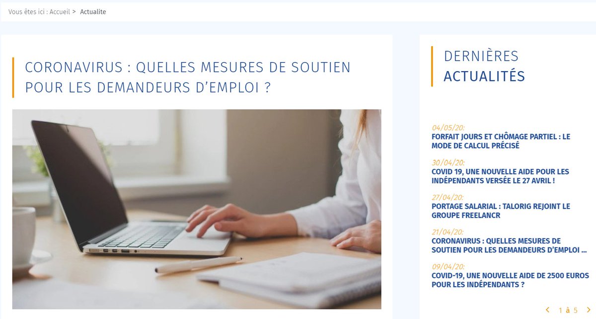 Nous continuons de vous informer sur le chômage partiel. Le mode de calcul de l'indemnisation des salariés au forfait jours vient d'être précisé par décret. 

guideduportage.com/actualite/Forf…

#Portagesalarial