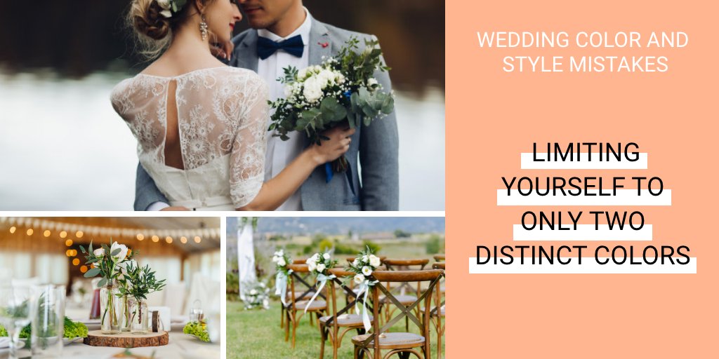 BrideShowCanada's tweet photo. We're so over the strict two-color palette rule. 😏

You can create a specific scene with a palette of three or four colors like an English garden blooming with green, yellow, pink, red and cream, 😍 or fall in New England with orange, red, yellow, brown and gold. https://t.co/pw3gCCZieY