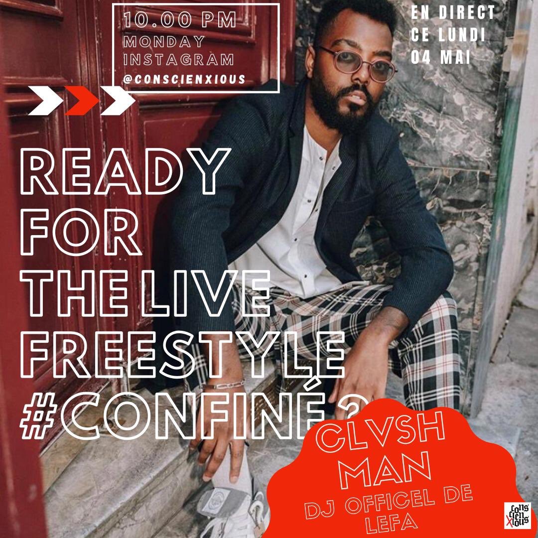 conscienxious's tweet photo. RDV Pris à 22H, Sur l’Instagram Conscienxious pour un Live de Feu avec @Clashman_jadore 🔥🔥🔥🔥 https://t.co/R2jLk94XO3