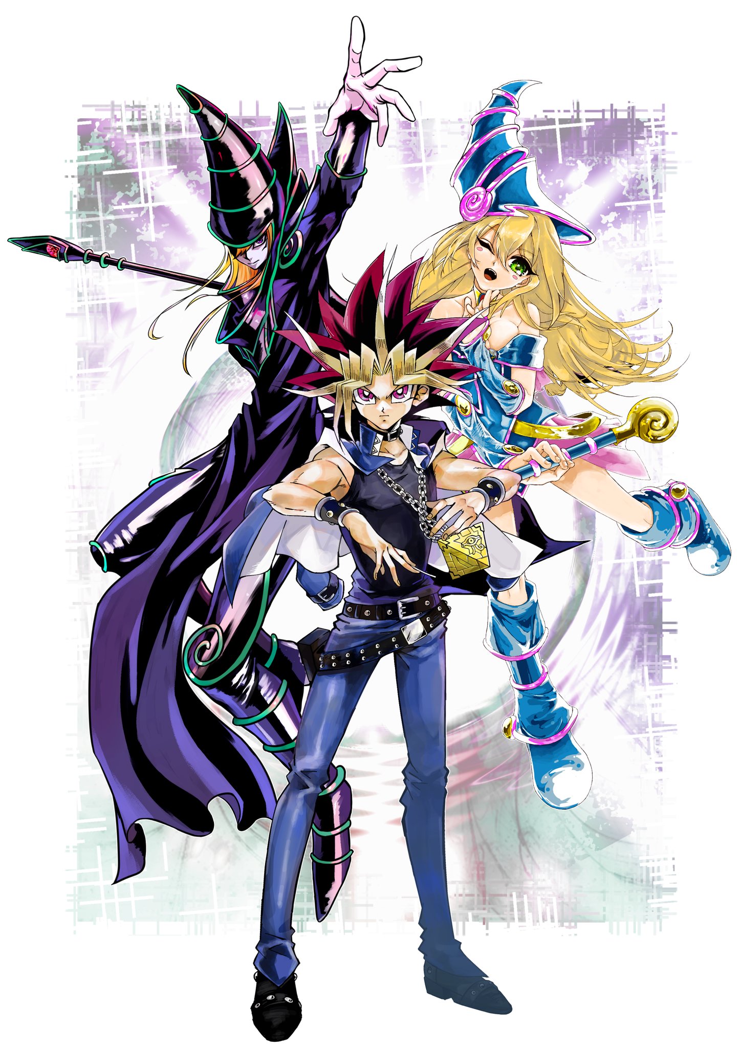 かなんてぃ в X: „遊戯＆ブラマジ師弟合作しました！ ▽遊戯☞き