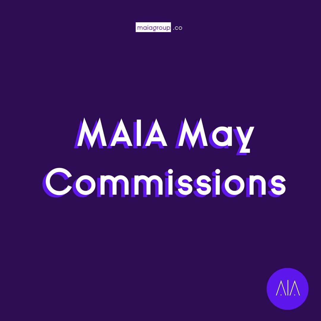 we_are_maia's tweet photo. In line with our #MAIAThisMay programme, we’re pleased to announce the launch of our commissions! 

Not one, but, two fantastic opportunities happening this month including the open call MAIA Commission &amp; the Keep Keeping fund. 

Read More: https://t.co/7CKC7QnDkH https://t.co/XddMPY4TQK