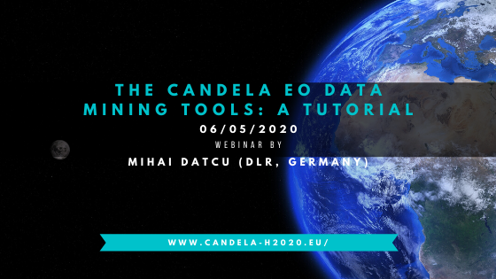 CANDELA_h2020's tweet photo. Save the date 6⃣ of May at 15:00🕒

The CANDELA EO Data Mining Tools: a tutorial webinar📡

Our partner Mihai Datcu from @DLR_de will present the CANDELA project in the @AI4EU café session📢

Please register here👇👇
https://t.co/tbVUaj5rWA https://t.co/8Bp0KZMltq