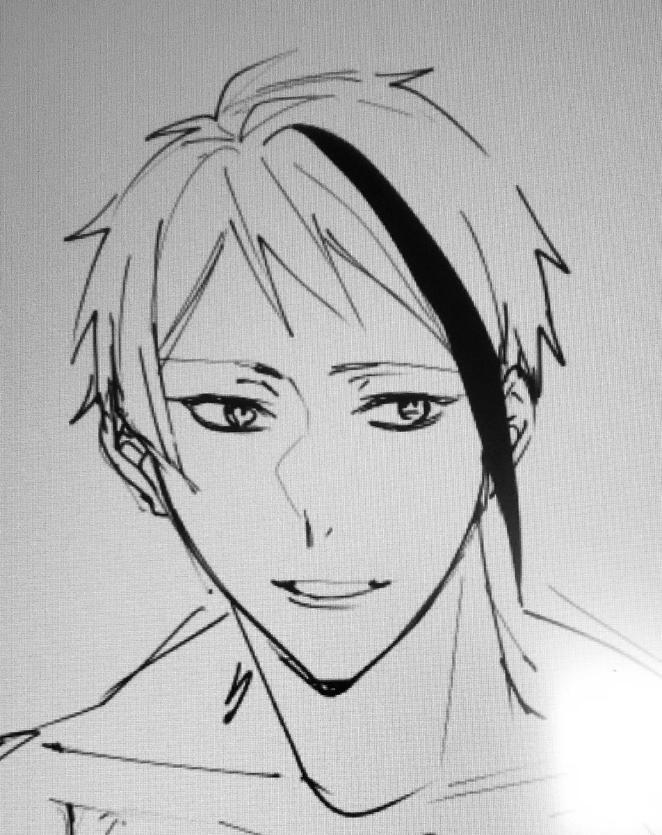 顔はいい感じにできたんですよ 