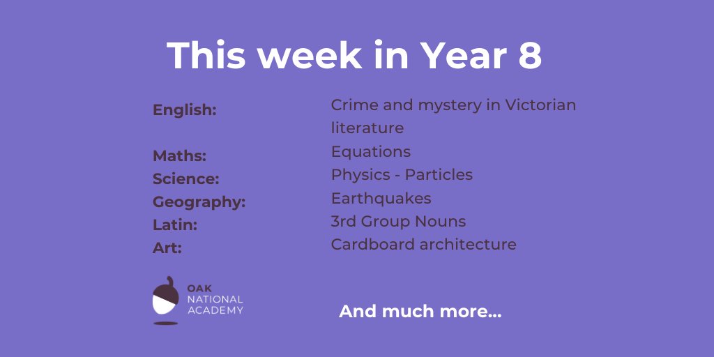 Oak National Academy tweet media