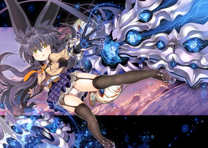 美少女と巨大武器
#私のお家芸キャラデザ 