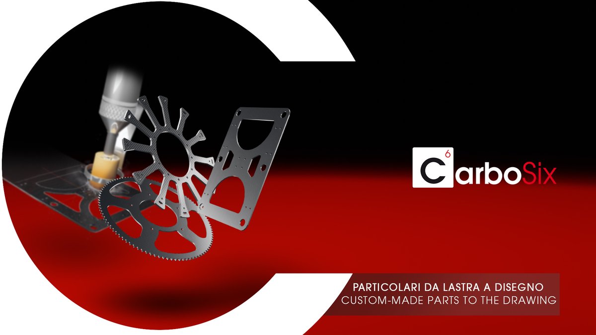 CarboSix's tweet photo. Con il taglio waterjet delle lastre @carbosix siamo in grado di fornirvi particolari realizzati su disegno da voi fornito. L'unico limite?...la vostra fantasia
#carbosix #carbonio #carbon #automazione #industry #automation #robotica #robotics #pultrusion #pullwinding #carbonlook https://t.co/OnBEL1yToT