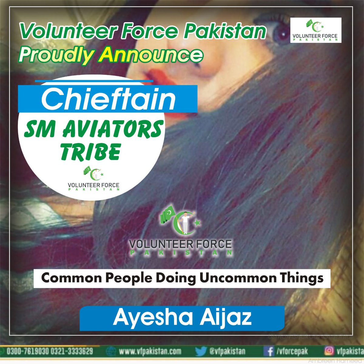 VFPgujranwala's tweet photo. Volunteer Force Pakistan proudly announce Cabinet SM Warriors Tribe, considering a passionate sou!ls for leading qualities.

Common People Doing UnCommon Things!
#VolunteerForcePakistan https://t.co/lgFDwLhIn5
