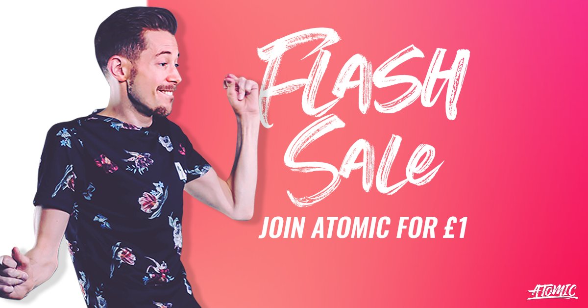 #ATOMIC F L A S H ⚡ S A L E
👉becomeatomic.com👈

Want to join THE BEST business community EVER?! 🍍🍕💖

JUST £1 for the first month, then £49.99/month thereafter (11 months)

It's the SAVIEST business investment you'll ever make, I promise 💯

Ends Friday 8th May 🏃‍♀️💨