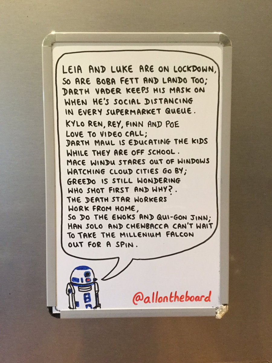 hollywoodprogre's tweet photo. #RT @rosariodawson: RT @allontheboard: Happy Star Wars Day. From Coruscant to Tatooine everyone is social distancing and in quarantine. Even The Empire Stays Home. @allontheboard 

#StarWars #StarWarsDay #MayThe4thBeWithYou #MayThe4th #MayTheFourthBeWith… https://t.co/PqQzZxEoZ5