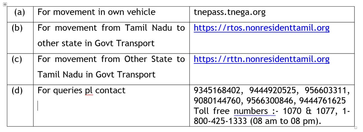 Transportation of #StrandedPeople

Passengers travelling by ship advised to obtain movement pass in advance for Inter District/State movement to &amp; from Chennai Port as per procedure promulgated by TamilNadu Govt to avoid inconvenience

Same also intimated to passengers by SMS