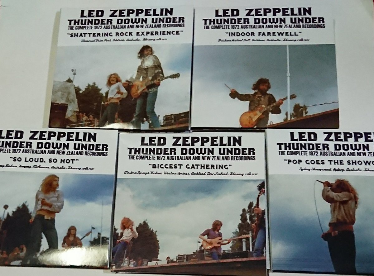 Led Zeppelin『THUNDER DOWN UNDER / THE COMPLETE 1972 AUSTRALIAN