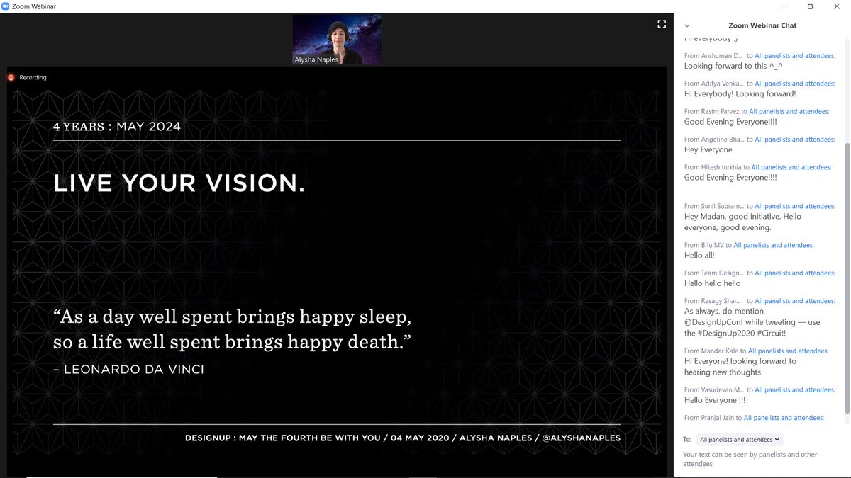 anuragkrishh's tweet image. #MayThe4thBeWithYou
This Pandemic is end of an era and the beginning of one! - Very well said by @alyshanaples

@DesignUpConf #DesignUpConf #Circuit