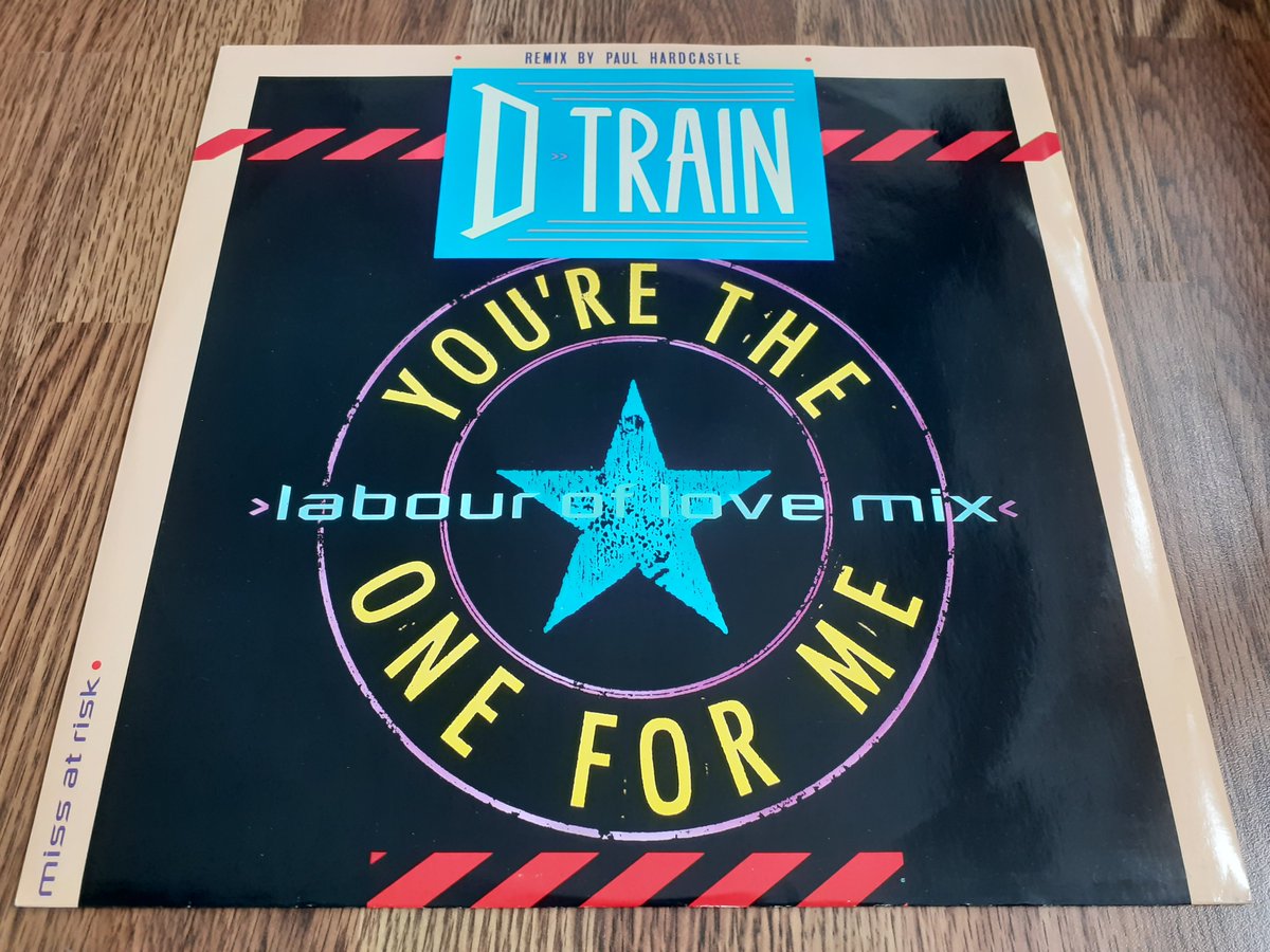 TapDelRecords's tweet image. D Train - You're The One For Me 12" UK 1985 Vinyl VG+ to EX sleeve EX £8.95. free p+p in UK Message us your email address &amp;amp; we'll send u a Paypal invoice.Shipping-UK free, Europe/EU-£7.75, Rest of the world-£10.60 #dtrain #disco #vinyljunkies  #vinylrecords #vinyl #vinyladdicts