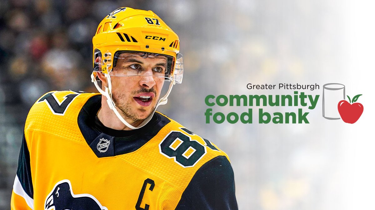 penguins's tweet photo. Mister Rogers: “When I was a boy and I would see scary things in the news, my mother would say to me, 'Look for the helpers. You will always find people who are helping.'”

Sidney Crosby has donated 100,000 meals to the @PghFoodBank.

Full details: https://t.co/tyZVxnVnHZ https://t.co/nn0hMxBfRg