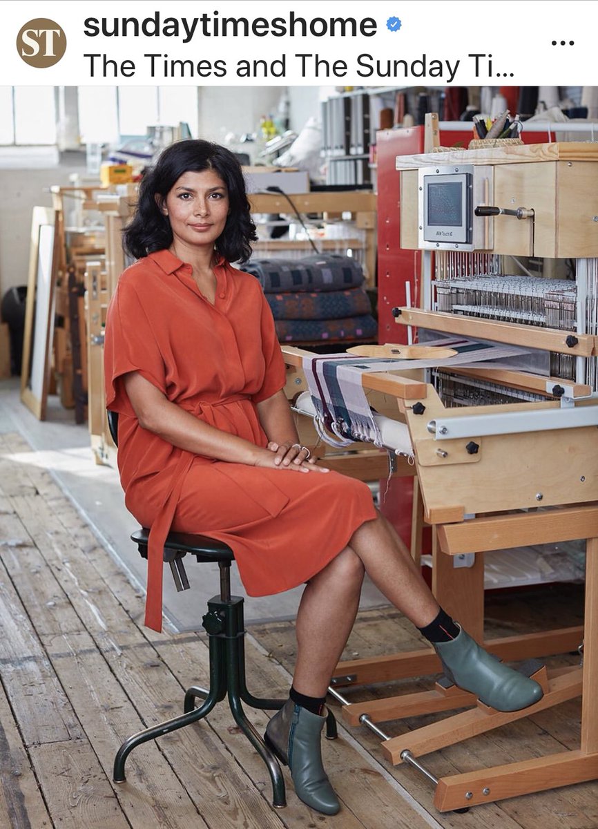 MajedaClarke's tweet photo. Thank you @TheSTHome for my Maker Monday Instagram post. Made my Monday @Kat_Burroughs #MondayInspiration #timesproperty #makermonday #londondesign #wovenblankets #lockdowndesign #interactionofcolour https://t.co/QfVxgziden