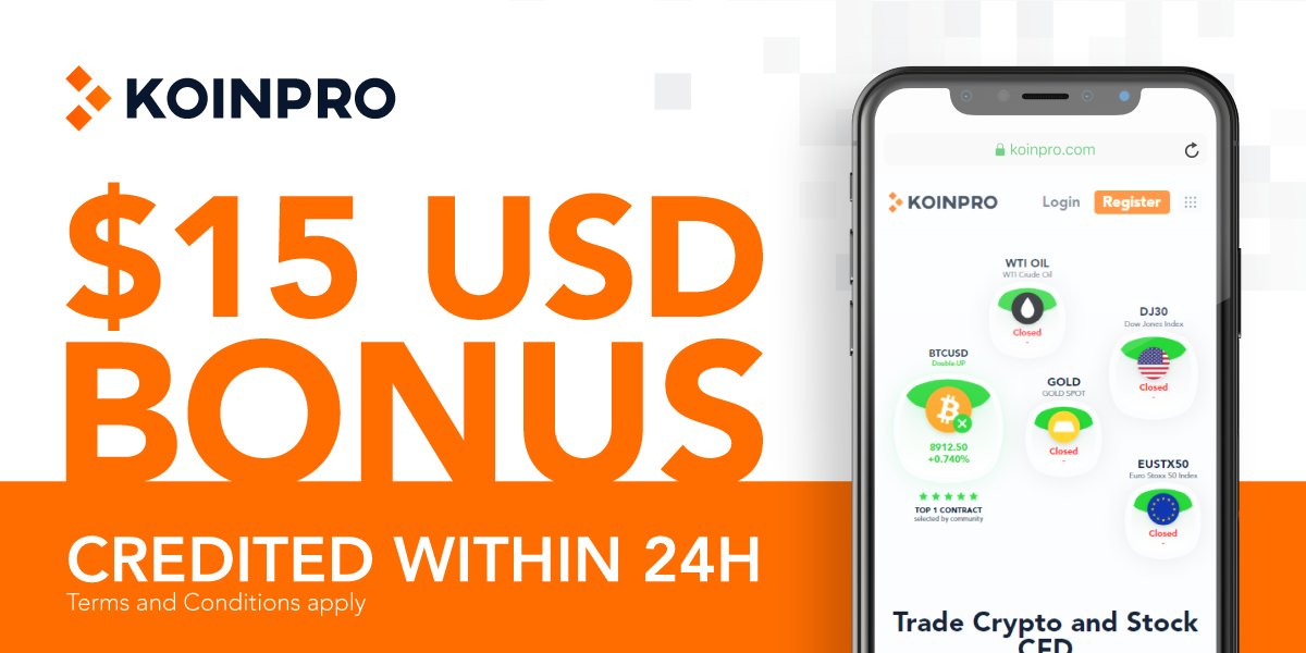 koinprocom's tweet photo. 🎊🚨REGISTER NOW AND GET $15 BONUS 🚨🎊

Get your #RegistrationBonus in $BTC or $USDT!

✅ It's simple, just follow 5 easy steps:
https://t.co/1gJHMi4SEH

#bonus #airdrop #withdrawable #cash #exchange #registration #free #bitcoin #prize #bounty

@cctip_io airdrop 2 USDT 600 https://t.co/6SZRmPMtOX