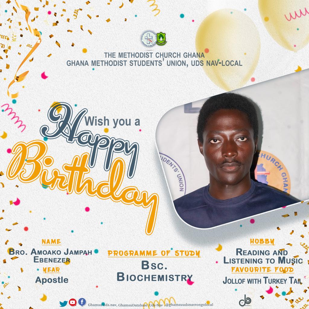 DatabaseGhamsu's tweet photo. Happy birthday 🎂 Apostle🎉
GHAMSU wishes you long life and prosperity 
May the Almighty God increase u in knowledge and wisdom https://t.co/NhUjc2XVzr