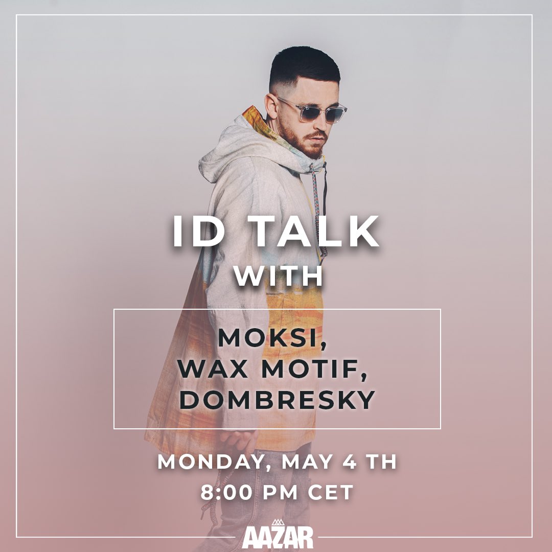 aazar's tweet photo. WORLDWIDE ID TALK TONIGHT! @wearemoksi @WaxMotif @Dombresky in the building !! 8PM on my Instagram 🔥🔥 https://t.co/YTVpkTevF2