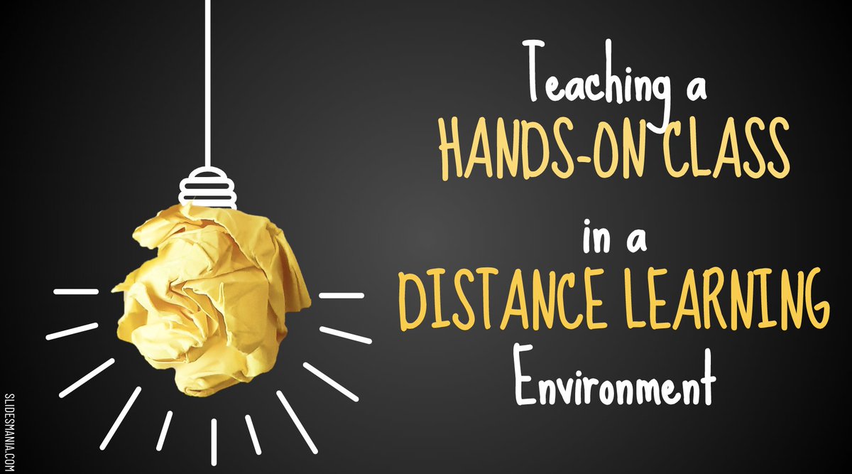 Mrsklgarcia's tweet photo. Hey, PLTW teachers, I am hosting a webinar, "Teaching A Hands-On Class in a Distance Learning Environment" on Friday, May 8 at 10 am PST.  We will explore best practices, resources and sample lessons.  If you are interested in attending, DM me your email address for details! https://t.co/PNMJmLJTTl