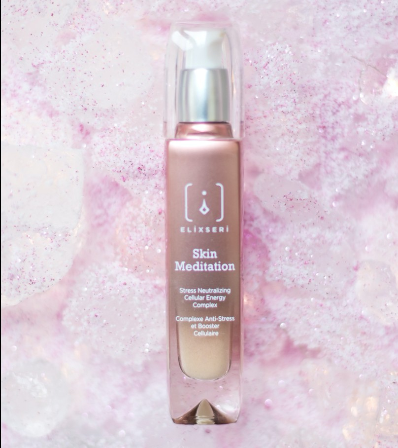 Skin Meditation is a comforting cocktail nourishing and soothing ingredients that also work to restore and balance your skin’s microbiome. ⁠
⁠
Your anti-stress serum.⁠
⁠
#stressreduction #skinmeditation #antistress #meditation #stressrelief #puretech #sustainable #elixseri