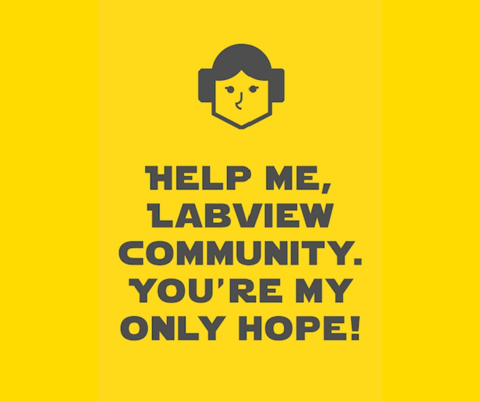 Happy Star Wars Day, #LabVIEW friends! May the force be with all of you.