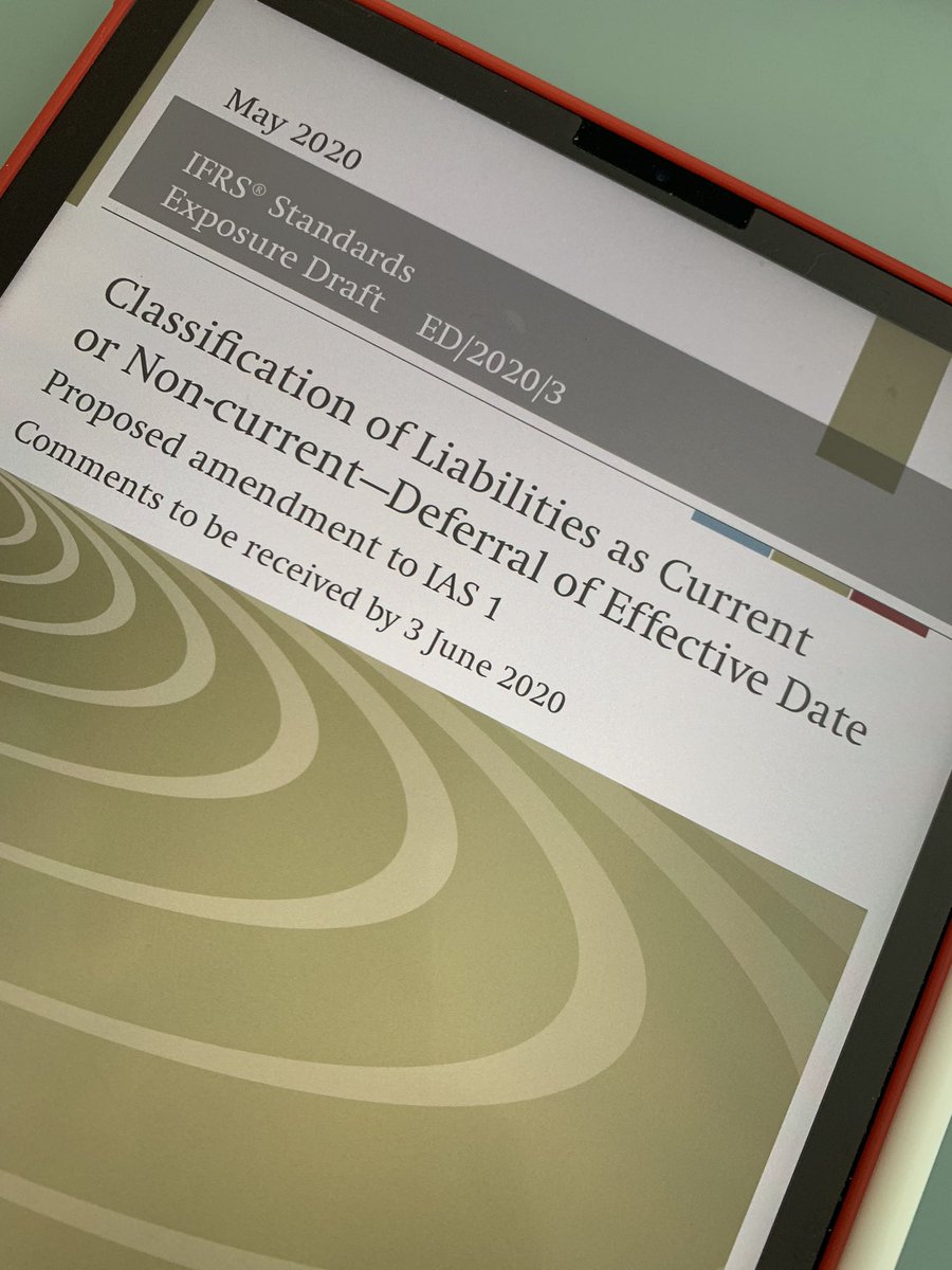 rikasuzuki_IFRS's tweet photo. In response to the #COVID19 pandemic, #IASB has proposed to defer by one year the effective date of the narrow amendments to #IAS1 on classification of current/non current liabilities. Please find further details on our website. #ifrs https://t.co/hslD7sjoWG https://t.co/z0EtVyoGGx