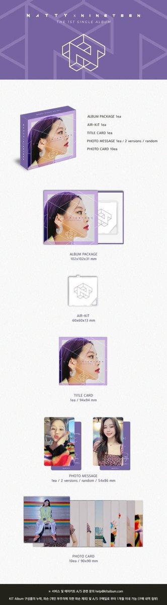 hamcheesepre's tweet photo. [PRE] NATTY NINETEEN THE1ST SINGLE ALBUM [KIHNO ALBUM] 
🌈 บั้มละ 620฿ 
🚚 ค่าส่ง 40฿/60฿ 
💖 สอบถาม/สั่งซื้อ dm ค่ะ

#แฮมชีสพรีออเดอร์ #ตลาดนัดนัตตี้ #ตลาดนัดNATTY #นัตตี้ #NATTY #NINETEEN https://t.co/K4xDGIjcuX