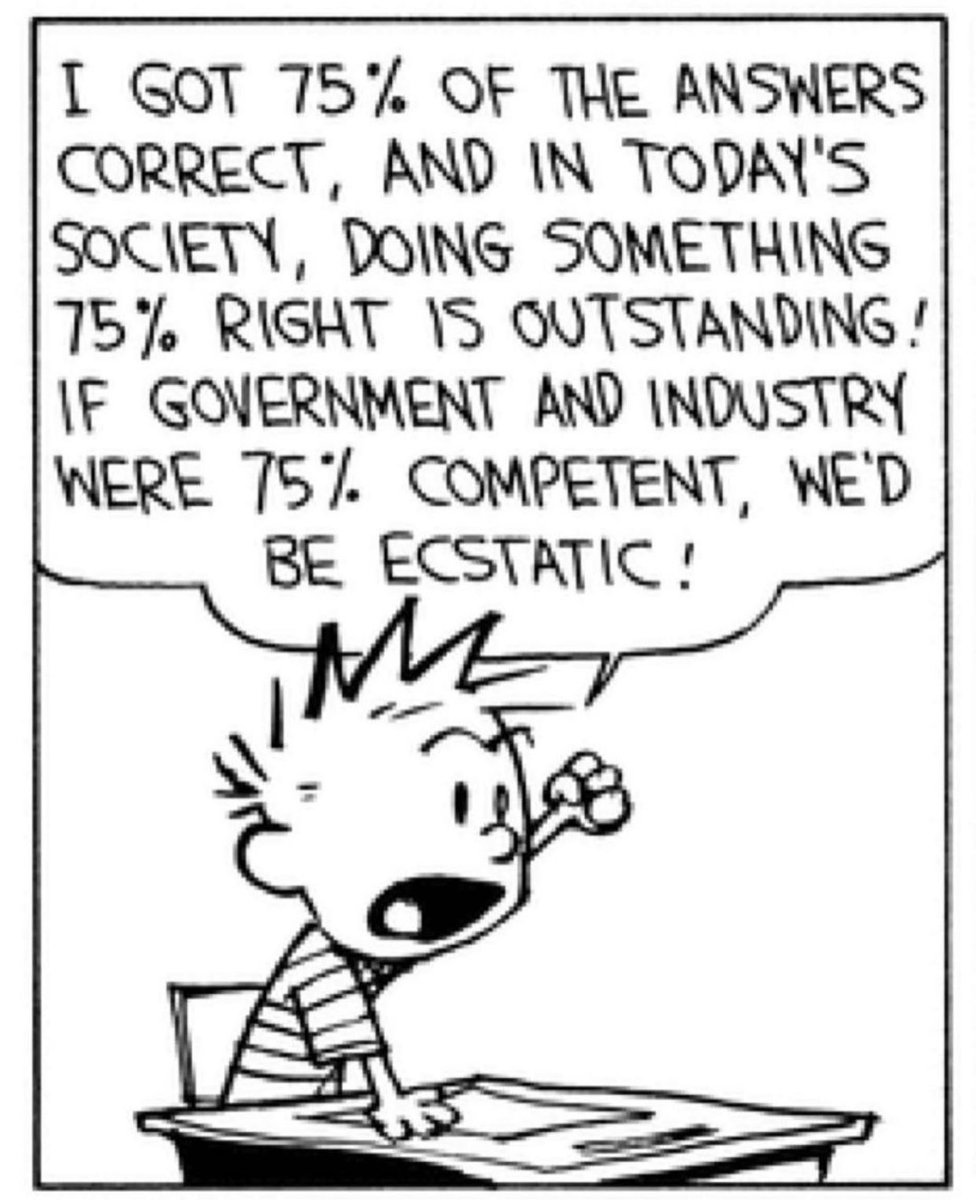 Calvinn_Hobbes's tweet photo. I mean, he’s got a point…😂 https://t.co/SN2gP8ugj4