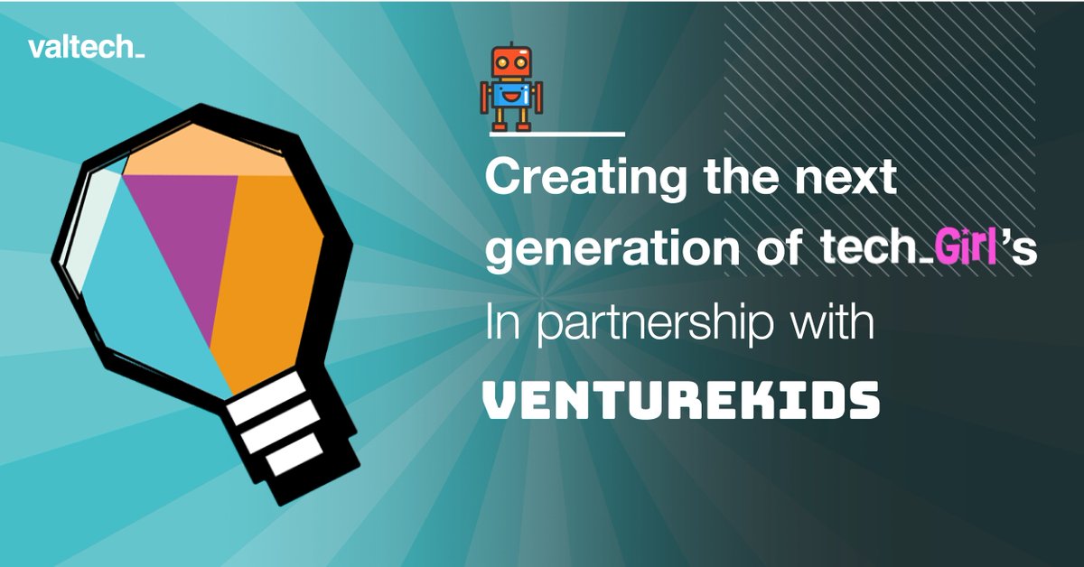 ValtechUS's tweet photo. Today marks the beginning of the next generation of #tech_Girls! Valtech and @VentureKidsCan are teaming up to bring critical tech skills to a group of young girls in the Greater Toronto Area. Read more: https://t.co/XTP8snU6RY https://t.co/86uIrrx7Rn
