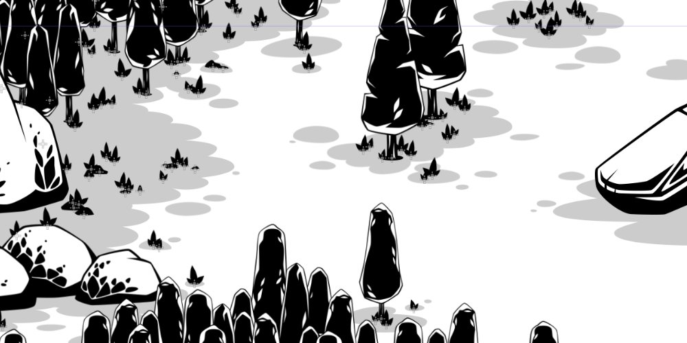 anim_86's tweet photo. Next, I arrange the trees, shadows and spots on the ground. Grass and stones. All by hand, every bush ...
#GameDev #game #anim86 #godotengine #madewithgodot https://t.co/Ih3W1GwKos