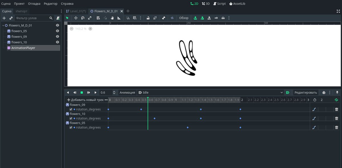 anim_86's tweet photo. The process of creating locations:
1 - sketch
2 - drawing and slicing of unique objects
3 - arrangement of the main objects
4 - animation of unique objects
#DevOrDie #GameDev #game #anim86 #godotengine https://t.co/r37x8maZ9m