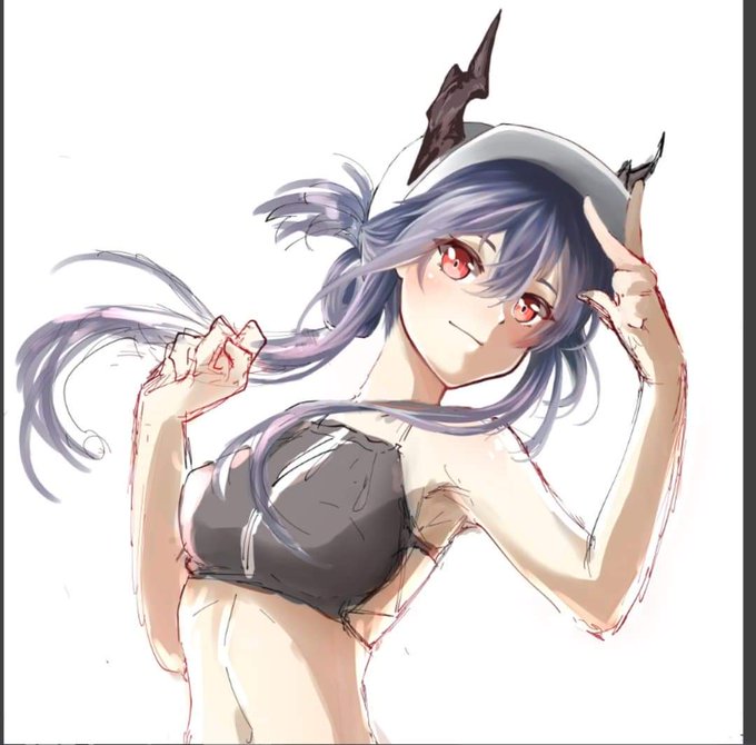 Hmmmmmm #Arknights #touristC #chensummer #chen #wip 