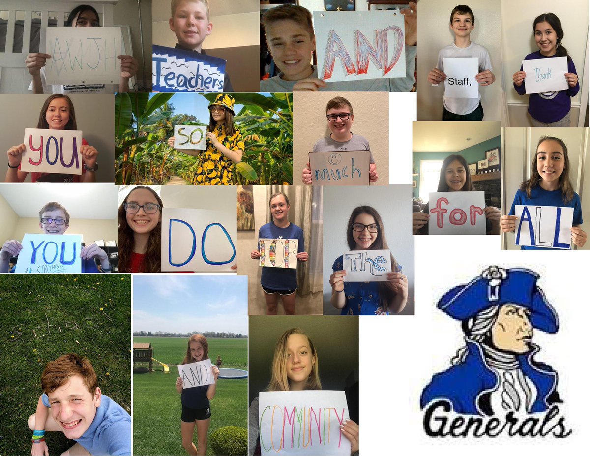 AWJHSC's tweet image. Happy Teacher &amp;amp; Staff Appreciation Week to all at AWJH!