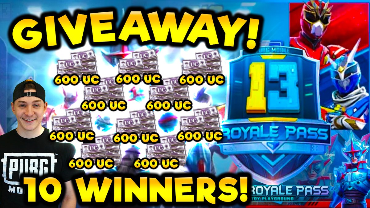 Wynnsanity's tweet photo. ⭐️🎂GIVING AWAY 10 ROYALE PASSES🎂⭐️

My channel turns 1 year old this week - let's celebrate early and get ready for Season 13!

LIKE❤️
RETWEET🔁
Enter Here: https://t.co/OmEMQ1PLRA https://t.co/trkIihUpPF
