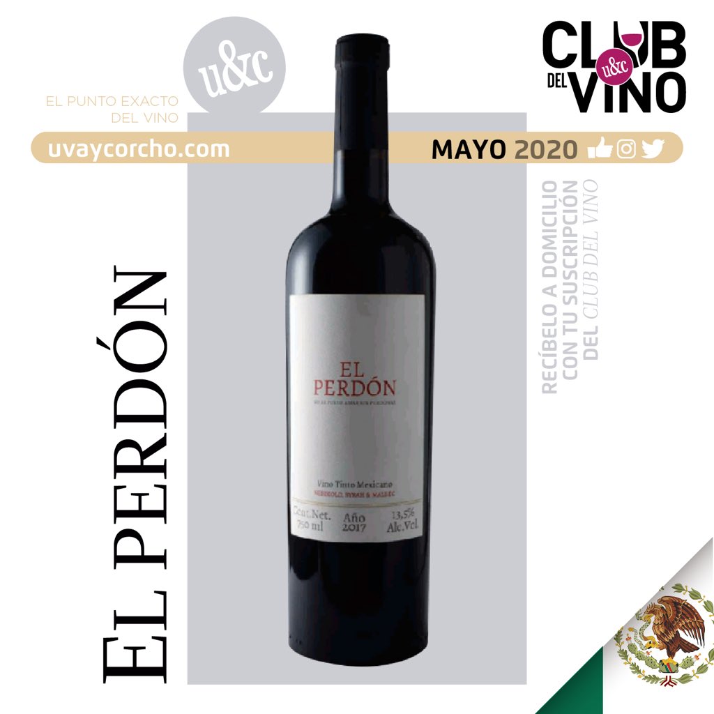 UvayCorcho's tweet photo. El Perdón 🍷🇲🇽 desde Aguascalientes vino del mes de Mayo en el #ClubdelVino de @UvayCorcho suscríbete y recíbelo https://t.co/kk4MYbVP16 https://t.co/5UJ3gzYalg