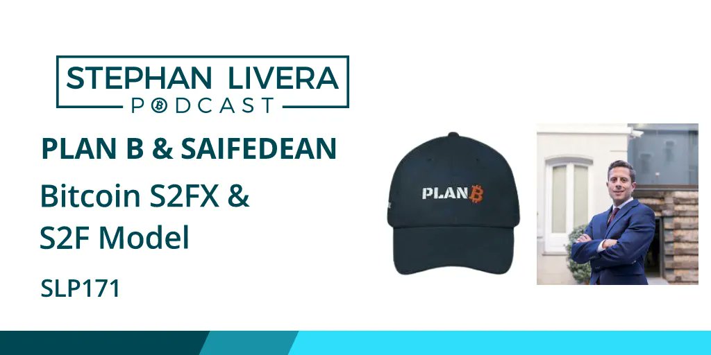 stephanlivera's tweet photo. SLP171 @100trillionUSD and @saifedean - #Bitcoin S2FX, S2F, and Evolution From Collectible to Financial Asset

This will be a YouTube Live + Periscope event 5/5/20 1pm CEST. Subscribe and be notified.

Site: https://t.co/w8ecnaL6ST

YT link: https://t.co/wjqzAHn05H https://t.co/FhQDarA0Af