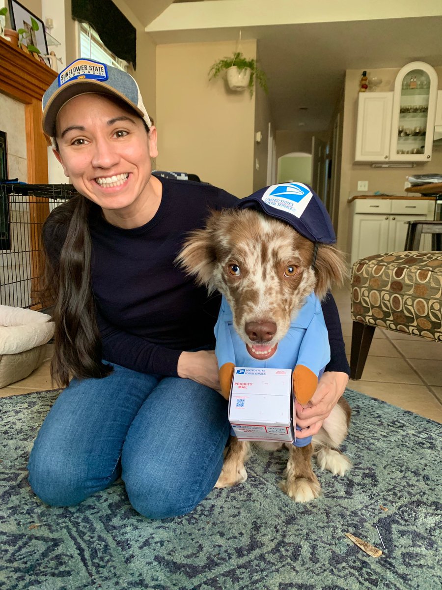 sharicedavids's tweet photo. Nala wants to save the Postal Service, too! https://t.co/LmVUrbBKMB
