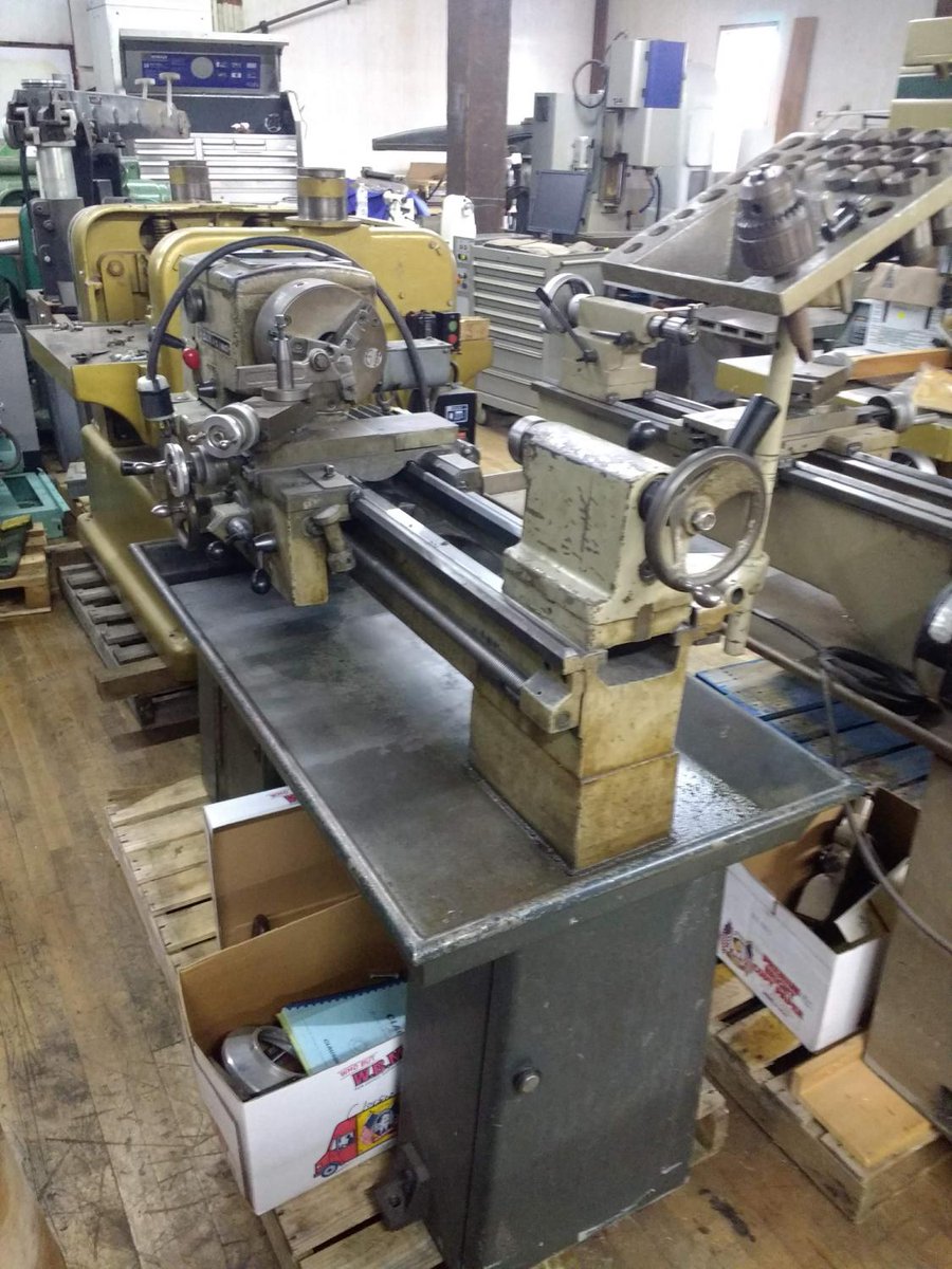 Machinetoolcomm's tweet photo. Used Lathes (Manual) For Sale - Clausing 12X36 Engine Lathe (metal) https://t.co/WxzW1657F2 #Clausing #lathe #enginelathe #manuallathe #machinetools #mfg #usedmachinery #machinerydealer #usedmachinetools #imts2020 https://t.co/fp029iU3X4