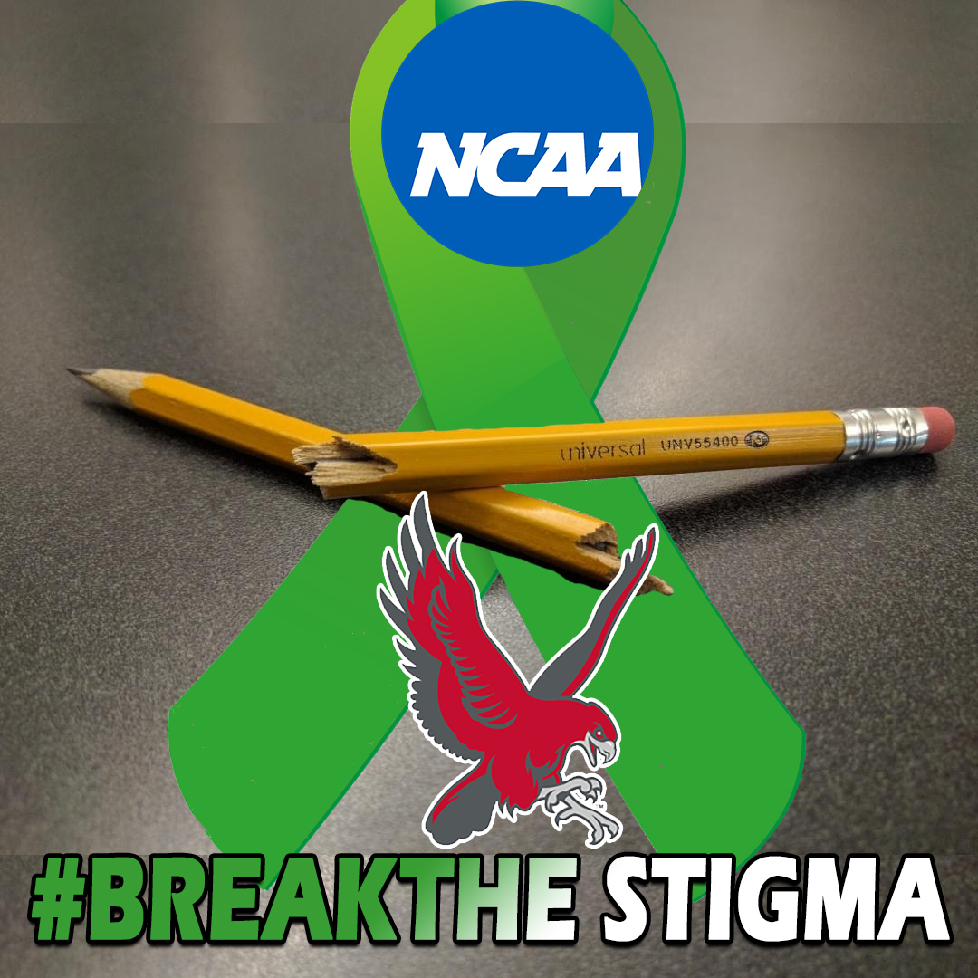 msuredhawks's tweet photo. The Red Hawks join @NCAADIII SAAC in support of Mental Health Awareness Month. Join us in helping us create an environment that supports the mental health and well-being of college student-athletes #BreaktheSigma .@montclairstateu @NCAA #redhawk4life #whyd3 https://t.co/Zk63naPu6X