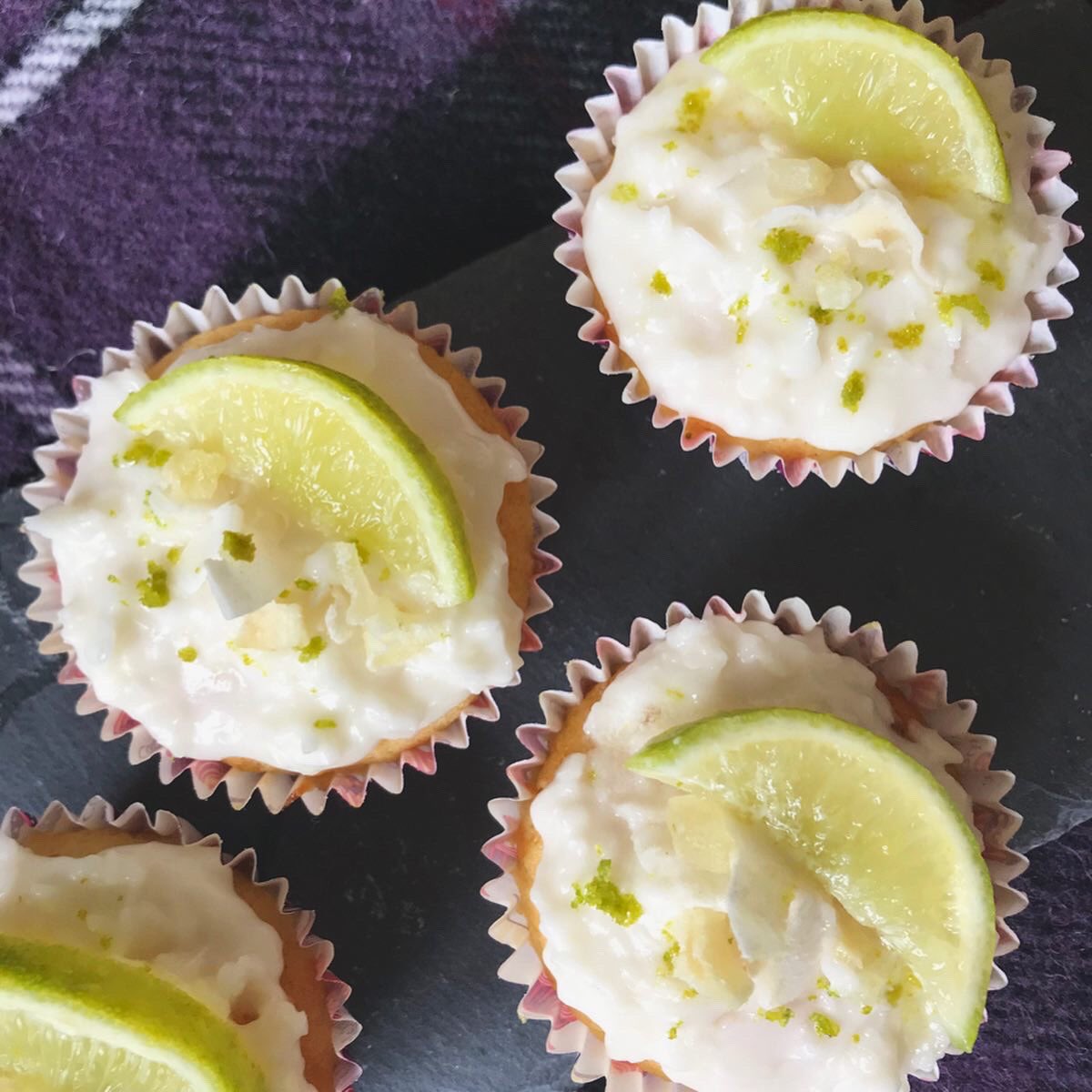 DeesidePantry's tweet photo. I see lockdown banana loaf and raise you a dozen rum-bunctious cupcakes with lime, coconut and Malibu! If you fancy a tropical pick-me-up, you’ll find the recipe here... Be sure and send pictures of your own creations! 
https://t.co/bS7Hme8F1H https://t.co/WBy2JEcvpR