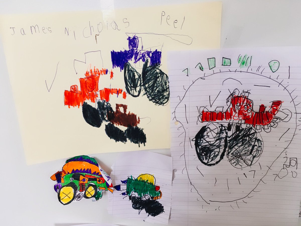 gerliepeel's tweet photo. @APSMissButler  @mrsseatonaps Thank you for the call, Miss Butler. We really appreciate it. 😊 James is obsessed with monster trucks and draw them all the time. Here’s the toy  he wanted you to see. Have a lovely afternoon to you both.❤️ https://t.co/jlOfzbB8Pj