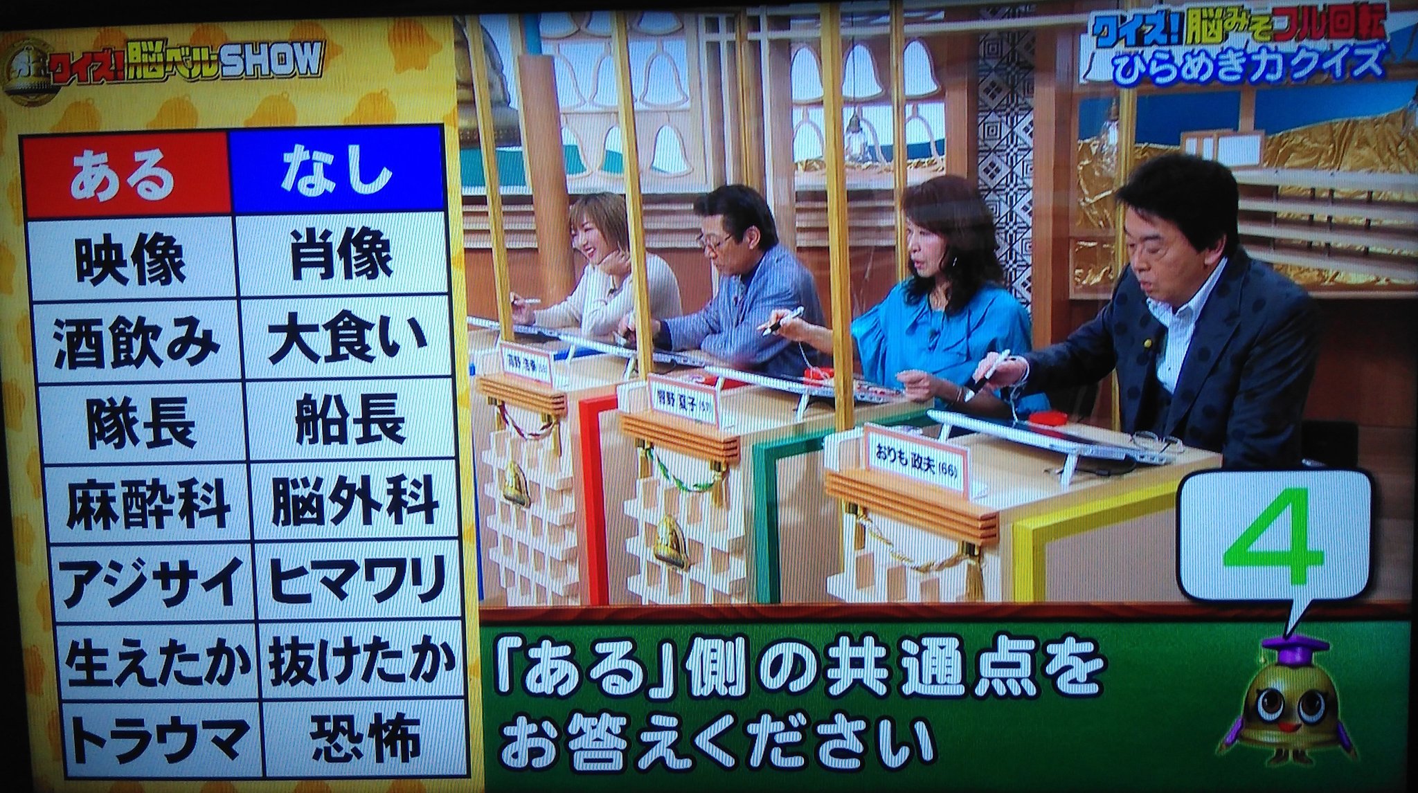 Twitter 上的 Kj このあるなし問題は凄い クイズ脳ベルshow T Co Rmtg3haclg Twitter
