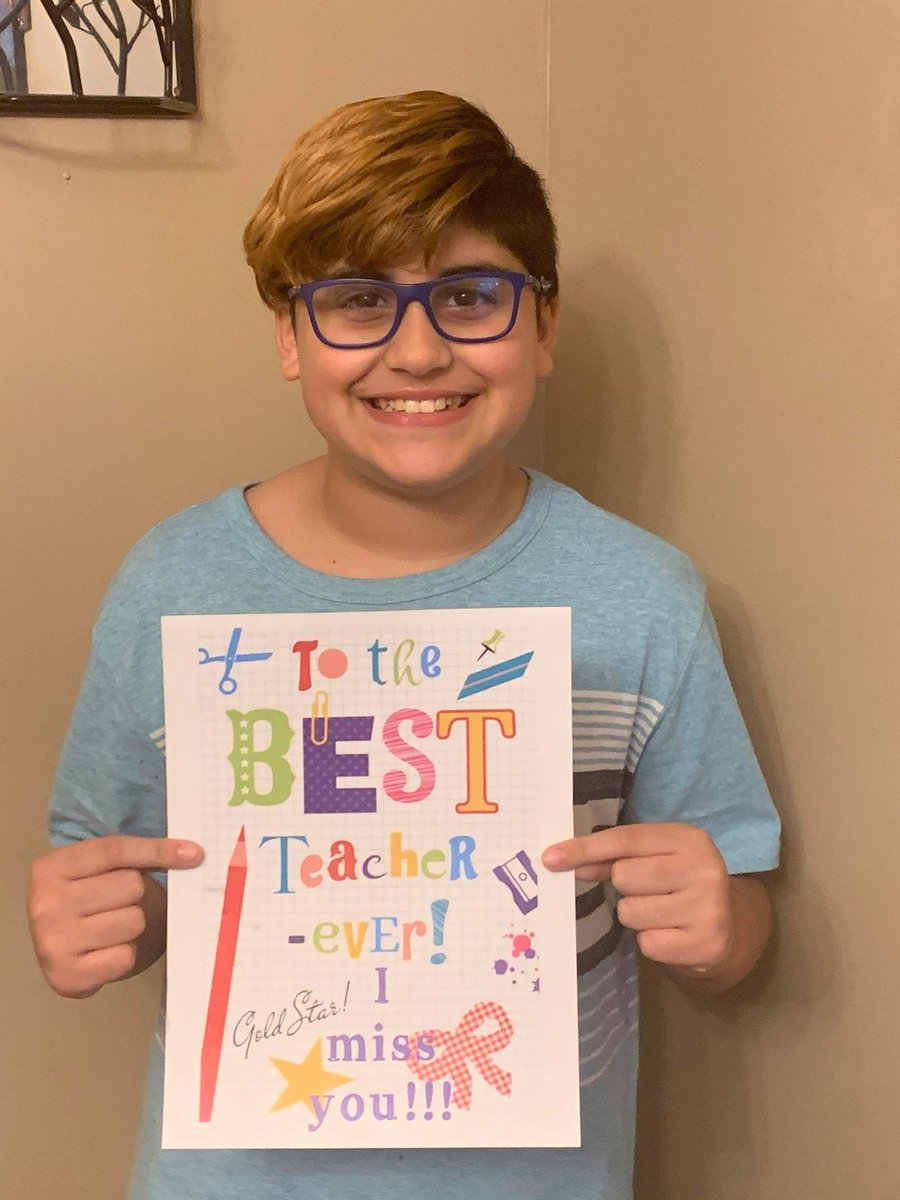 bigsandyelem's tweet photo. Sweet BSE Kids #ThankATeacher !#TeacherAppreciationWeek2020 
@tcss_schools https://t.co/VT34Mk7DBJ